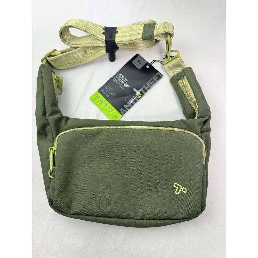 Travelon Anti Theft The Voyages East/West Crossbody Bag NWT